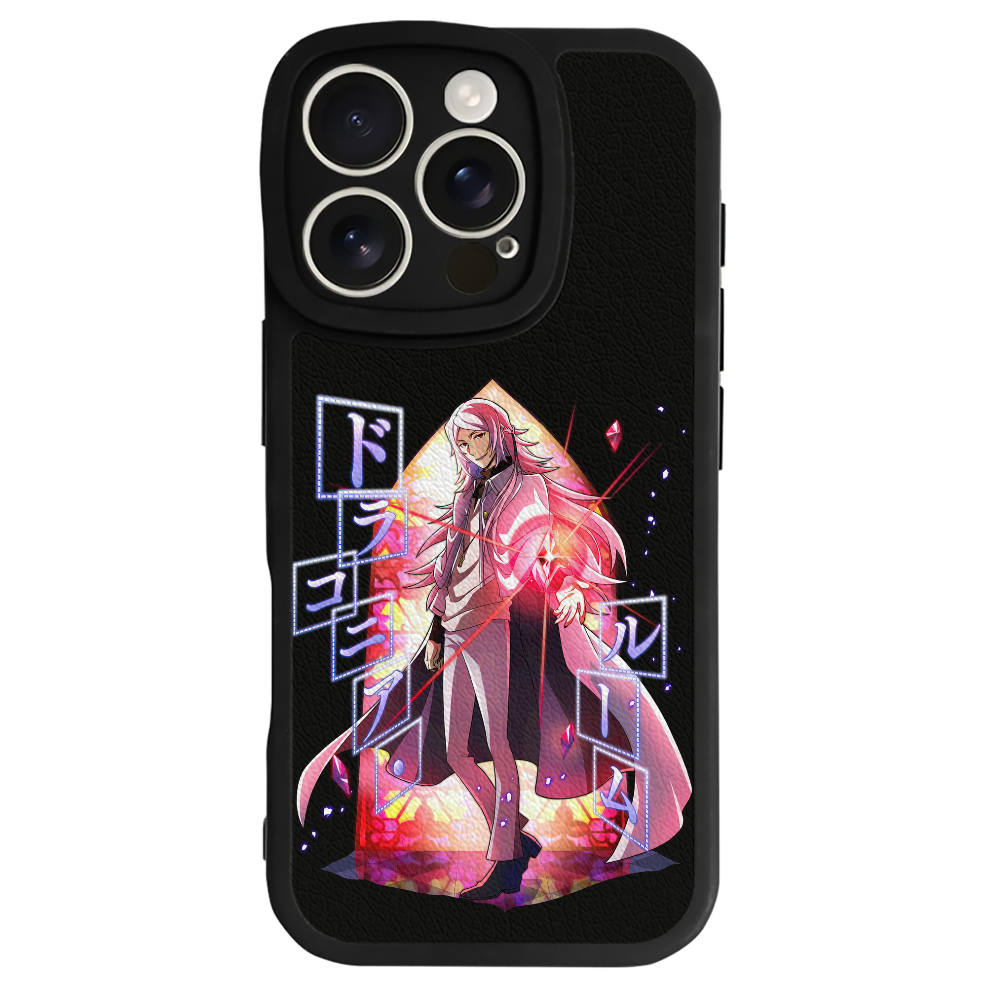 （画像用） 文豪ストレイドッグス Bungo Stray Dogs 【iPhone 16シリーズ対応】シリコンスマホケース（レザー調） 材質：シリコン